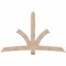 Ekena Millwork Davenport Smooth Timber Gable Bracket, Douglas Fir, 84"W x 53"H x 3 1/2"D x 5 1/2"F, 15/12 Pitch GBW084X53X0406DAV00SDF - alternate 1